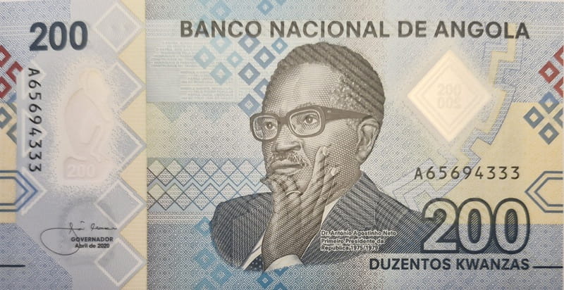 Angola banknot 200 kwanzas 2020 UNC