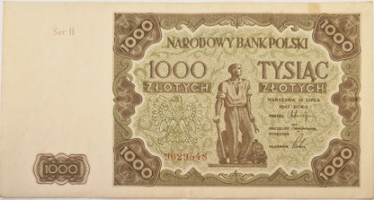 Banknot 1000 zł 1947