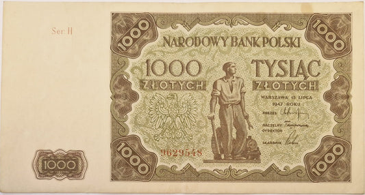 Banknot 1000 zł 1947