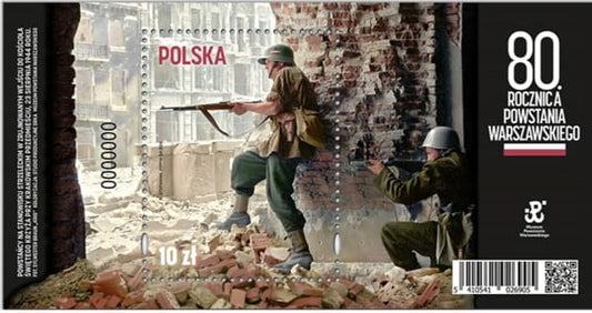 Koperta FDC 80 rocznica Powstania Warszawskiego 2024