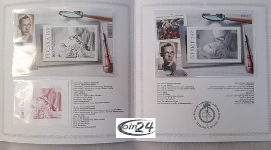 Czesław Słania Mistrz Stalorytu Folder + FDC Słani