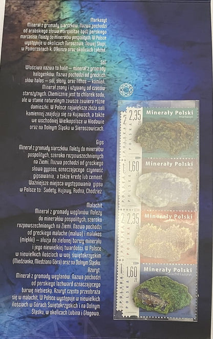 Folder Minerały Polskie 2013