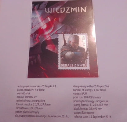 Folder Wiedźmin Geralt z Rivii 2016