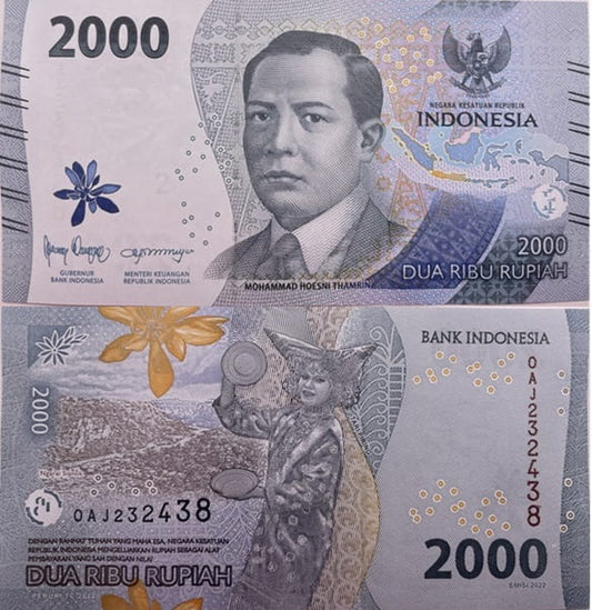 Indonezja banknot  2000 rupii 2022