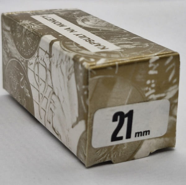 Kapsle na monety Kolekcjoner  21 mm 10 szt