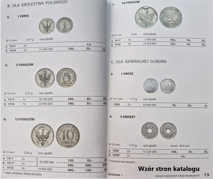 Katalog monet polskich Janusz Parchimowicz 2025