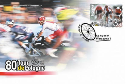 Koperta FDC 80 Tour de Pologne 2023 5316