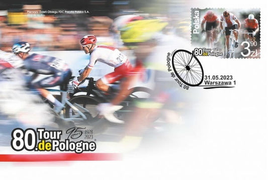 Koperta FDC 80 Tour de Pologne 2023 5316