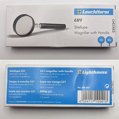 Lupa numizmatyczna Lu1 Leuchtturm x 3 x 6 308 387