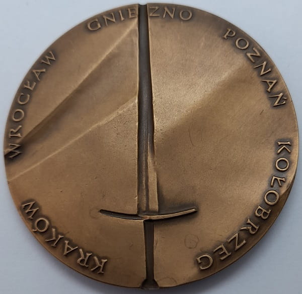 Medal Bolesław Chrobry półpostać PTAiN