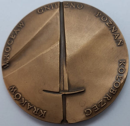 Medal Bolesław Chrobry półpostać PTAiN