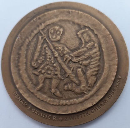 Medal Bolesław Krzywousty PTTK