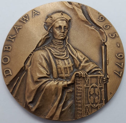 Medal Mieszko I półpostać PTAiN