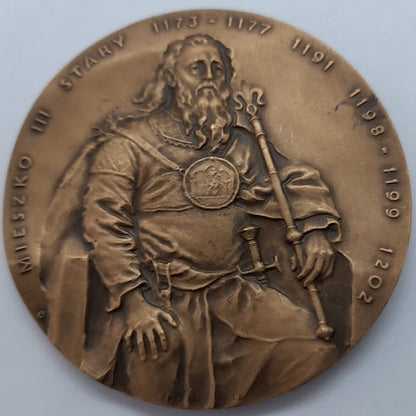 Medal Mieszko III Stary półpostać PTAiN