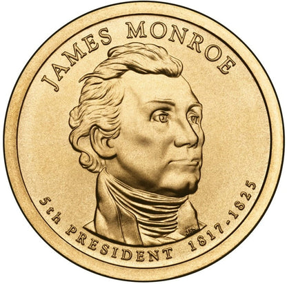 Moneta 1 dolar 2008 James Monroe 5th