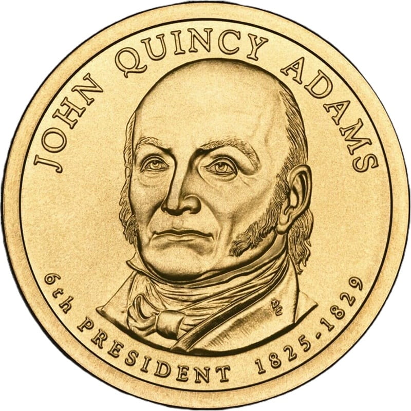 Moneta 1 dolar 2008 John Quincy Adams 6th