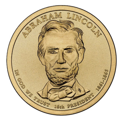 Moneta 1 dolar 2010 Abraham Lincoln 16th