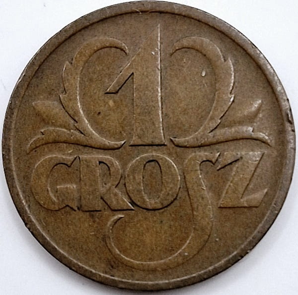 Moneta 1 grosz 1936