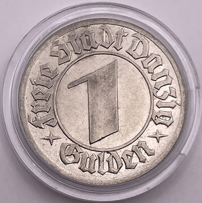 Moneta 1 gulden 1932 Wolne Miasto Gdańsk