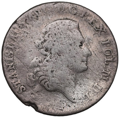 Moneta 1 złoty 1767 FS S.A. Poniatowski