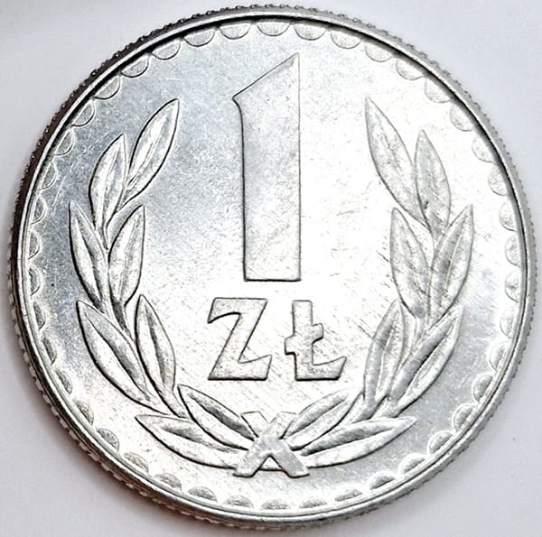 Moneta 1 złoty 1988 stan 1