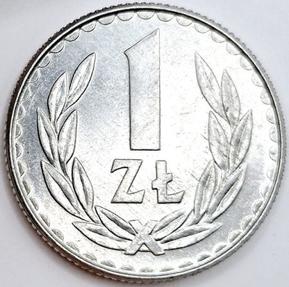 Moneta 1 złoty 1988 stan 1