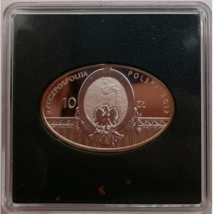 Moneta 10 zł 100 lat teatru polskiego w Warszawie 2013