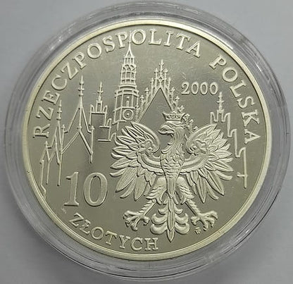 Moneta 10 zł 1000 lat Wrocławia 2000