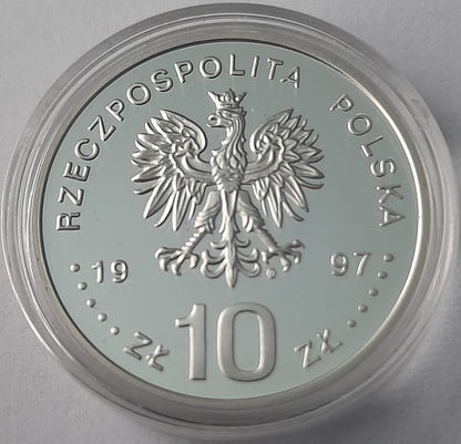Moneta 10 zł 1000-lecie śmierci św. Wojciecha 1997