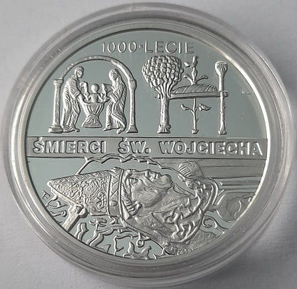 Moneta 10 zł 1000-lecie śmierci św. Wojciecha 1997