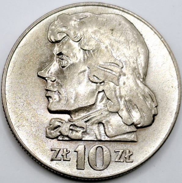 Moneta 10 zł 1970 Kościuszko