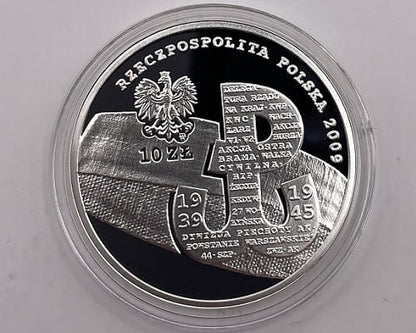 Moneta 10 zł 70 rocz. utworzenia Polskiego Państwa Podziemnego 2009