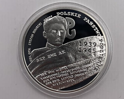 Moneta 10 zł 70 rocz. utworzenia Polskiego Państwa Podziemnego 2009