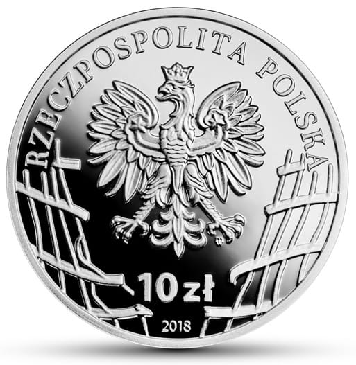 Moneta 10 zł August Emil Fieldorf "Nil" 2018 r.