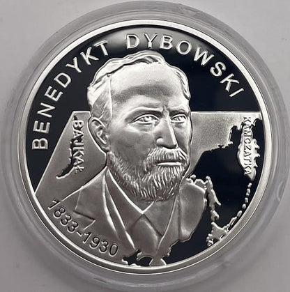 Moneta 10 zł Benedykt Dybowski 2010