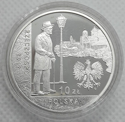 Moneta 10 zł Bolesław Prus 2012