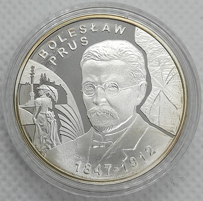 Moneta 10 zł Bolesław Prus 2012