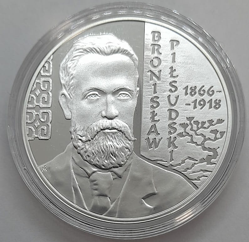 Moneta 10 zł Bronisław Piłsudski 2008