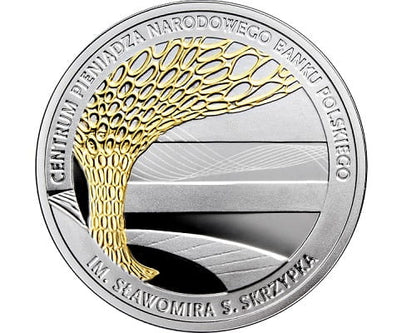 Moneta 10 zł Centrum Pieniądza im. Sławomira Skrzypka 2016