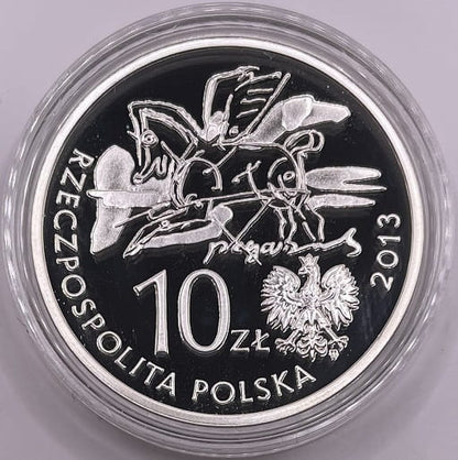 Moneta 10 zł Cyprian Kamil Norwid 2013 r.