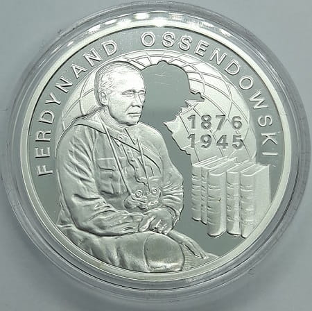 Moneta 10 zł Ferdynand Ossendowski 2011