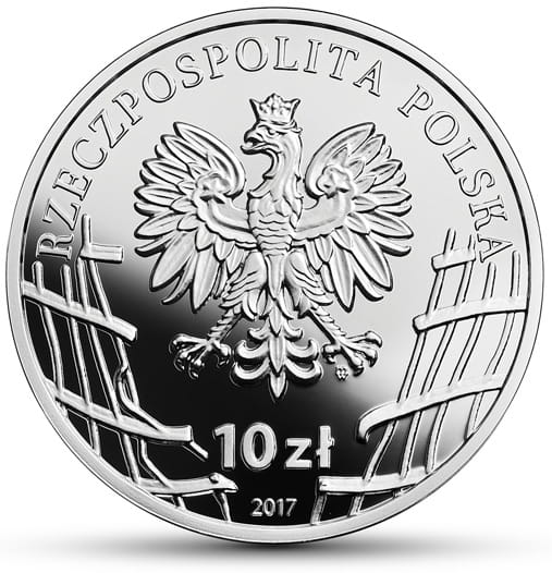 Moneta 10 zł Henryk Glapiński "Klinga" 2017 r.