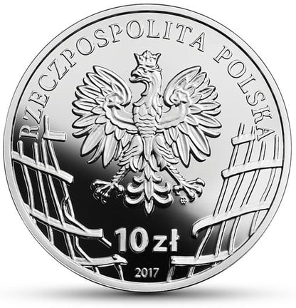 Moneta 10 zł Henryk Glapiński "Klinga" 2017 r.