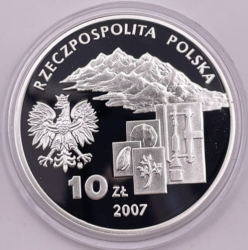 Moneta 10 zł Ignacy Domeyko 2007