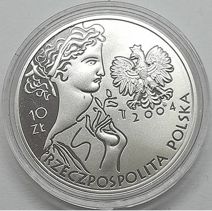 Moneta 10 zł Igrzyska Ateny 2004