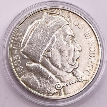 Moneta 10 zł Jan III Sobieski 1933