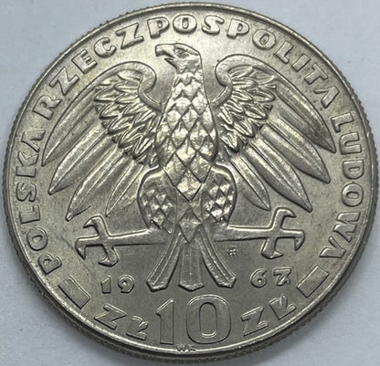 Moneta 10 zł Karol Świerczewski 1967