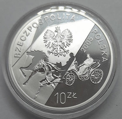 Moneta 10 zł Konstanty Ildefons Gałczyński 2005 r.