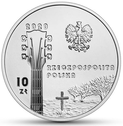 Moneta 10 zł Krzysztof Klenczon 2020 r.