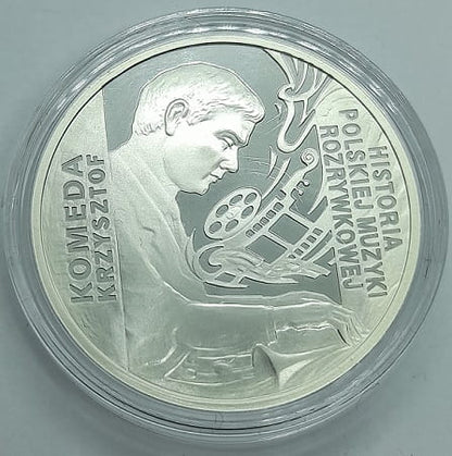 Moneta 10 zł Krzysztof Komeda 2010